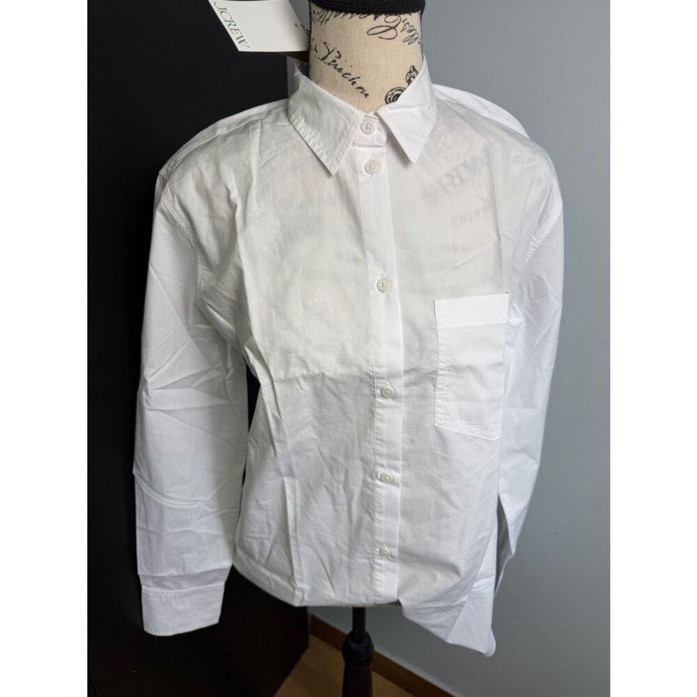 J.Crew Tall  classic shirt in cotton NWT Size T6